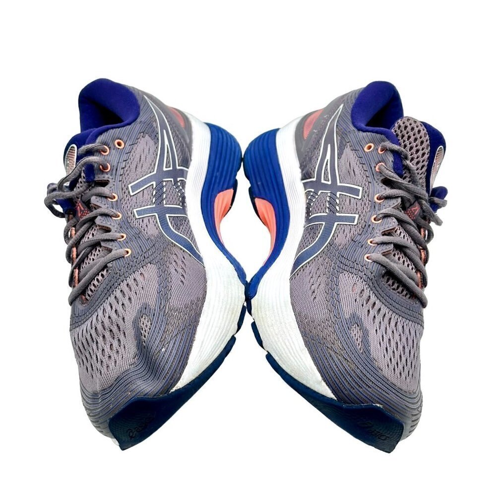 ASICS Gel Nimbus 21 Blue & White Running Sneakers Women’s Size  11 - Picture 6 of 10